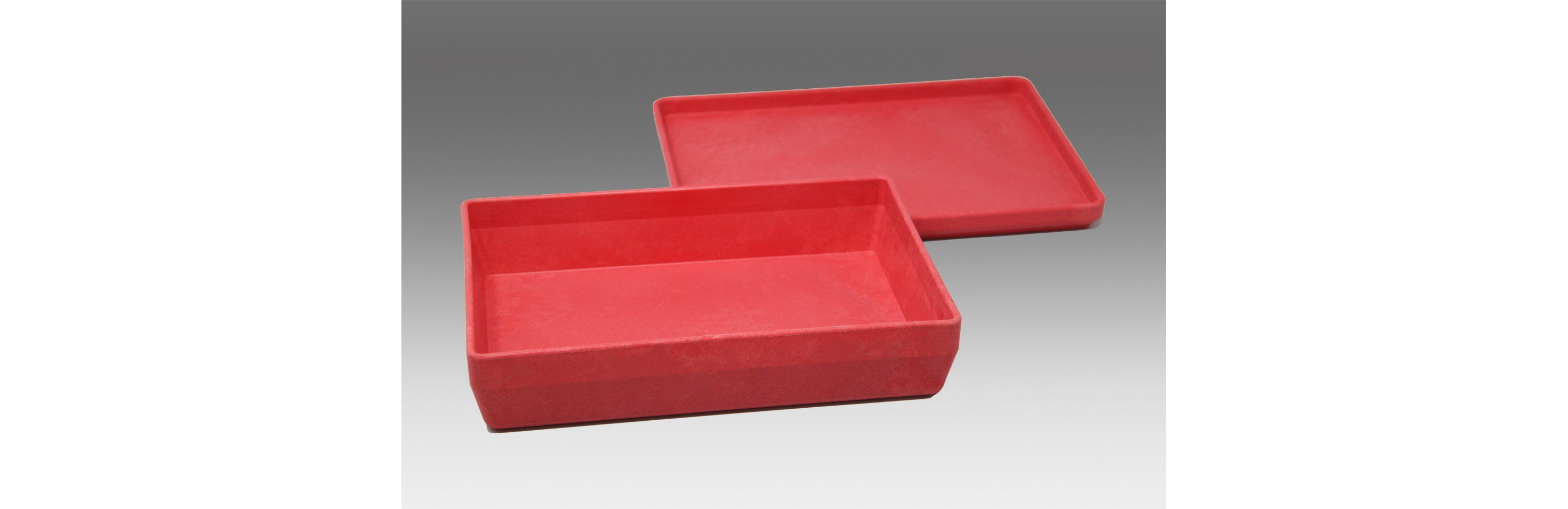Wissner® active learning - RE-Wood® Box with lid red