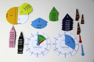 Fraction Clock magnetic